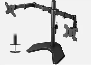 BONTEC Monitorständer für 2 Monitore, 13"-27" LED und LCD, neigbar 180°, 360° - Bild 1 von 7