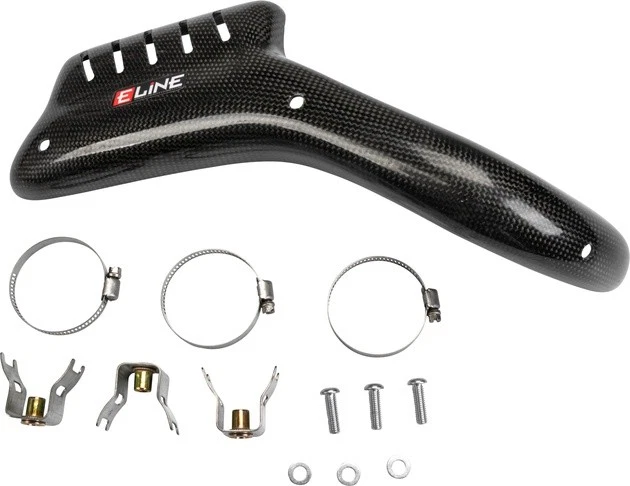 E-Line Carbon Fiber Heat Shield for Factory Header Sherco 300 SEF-R/250 SEF-R Foto 1 de 1
