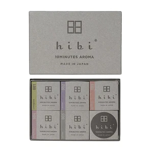 Hibi S001-508M Gift Box of 5 Assorted Fragrances 10 Min Aroma Incense Matches - Picture 1 of 3