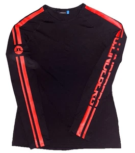 J Lindeberg-Athletic Fit Base Layer-Black-Size Small - Picture 1 of 5