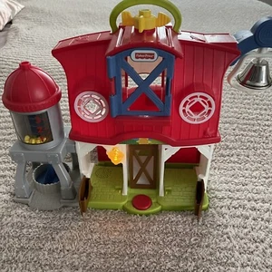 Fisher Price Little People Farm Barn Yard Play Set With Sound - Picture 1 of 5