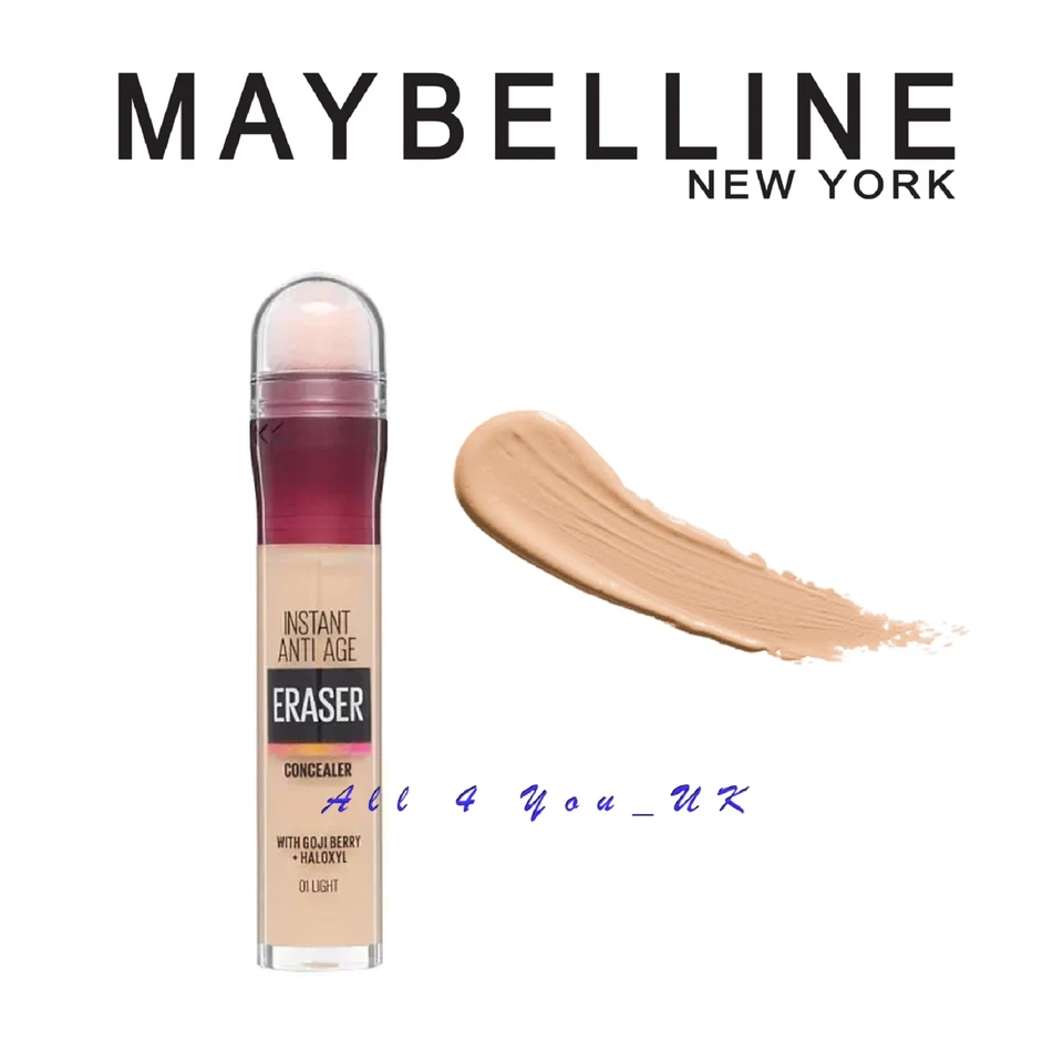 Maybelline Instant Conceal Eraser Concealer 6.8ml- 01 LIGHT - Image 1 of 1