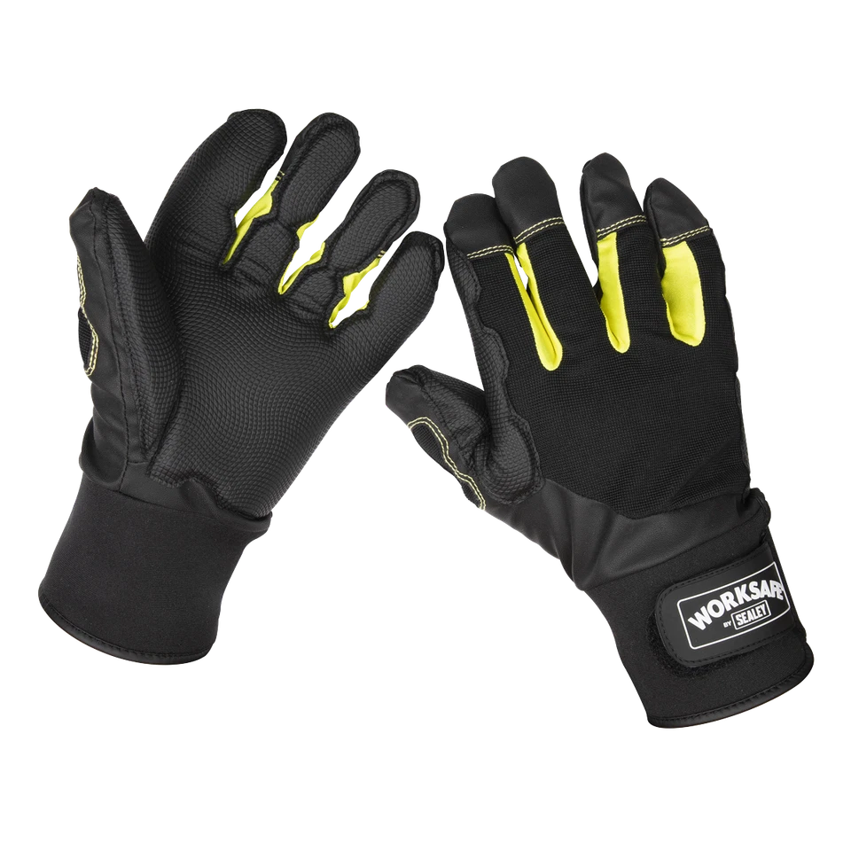 Sealey Worksafe 9142XL Anti-vibration Gloves Extra-large - Pair