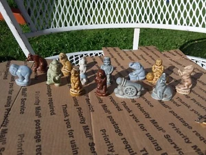 Konvolut 13 Vintage Rose Tea Wade Miniatur Zirkus Figuren England Deko Tier - Bild 1 von 3