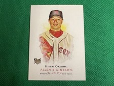 2007 Topps Allen and Ginter #217 Hideki Okajima RC Rookie Boston Red Sox