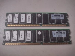 HP 331562-051 ECC Registered PC-2700 1 GB x 2 184 Pin Server RAM UNTESTED - Picture 1 of 3