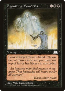 4x Agonizing Memories - LP - Weatherlight - SPARROW MAGIC mtg - Imagen 1 de 1