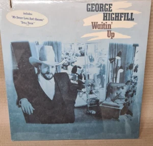 GEORGE HIGHFILL WAITIN' UP LP 1987 - STILL SEALED - SMALL SAW CUT USA - Picture 1 of 3