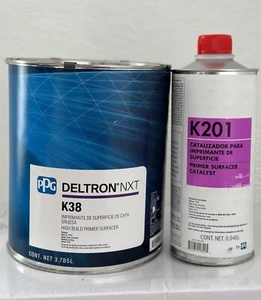 Deltron K38 primer gal, K201 Catalyst quart BUNDLE!! - Picture 1 of 1