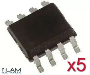 5x Régulateur de tension LM78L05 SOIC 8 pins Voltage regulator 5V 100mA - Imagen 1 de 2