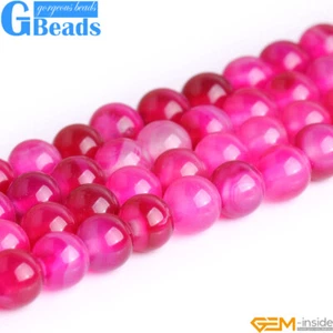 6mm 8mm 10mm Plum Crackle Agate Beads Round Loose Beads For Jewelry Making 15" - Picture 1 of 30