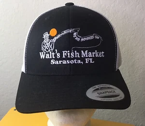 Walt’s Fish Market Sarasota FL Adjustable Snapback Hat - Picture 1 of 6