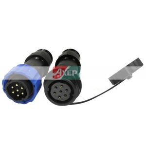 SD20-7 para wodoodpornych złączy kabla lotniczego + gniazdo 7 piny IP68⊕IK - Zdjęcie 1 z 4