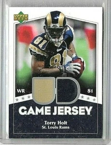 TORRY HOLT 2007 UPPER DECK UD GAME JERSEY EDITION GAME USED JERSEY - Picture 1 of 1