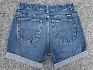 Wrangler Denim Cuffed Jean shorts Boys Size 16 Regular Adjustable Waist - Picture 1 of 8