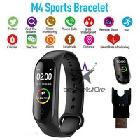M4 Smart Watch Band Heart Rate Blood Pressure Monitor Tracker Fitness Wristband