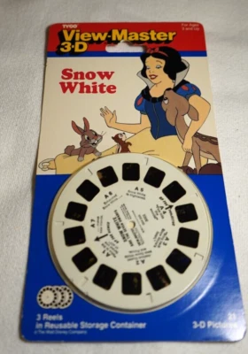 Disney Blancanieves y los siete enanitos View Master Reel 3D Set Nuevo De Colección 1990 Foto 1 de 3