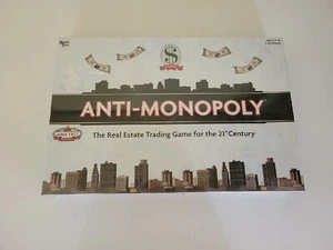 Antimonopoly Brettspiel Der Immobilienhandel für das 21. Jahrhundert NEU versiegelt - Bild 1 von 3