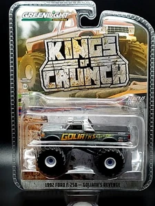 GREENLIGHT RAW SUPER CHASE KINGS OF CRUNCH S15 1992 FORD F-250 GOLIATH'S REVENGE - Picture 1 of 7