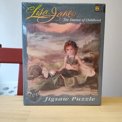 Lisa Jane Mermaid on The Half Shell 500 Piece Puzzle - Image 1 of 4