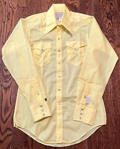 Vintage Rockmount Western Shirt Pearl Snap 15 1/2 Ranch Wear NEW Cowboy