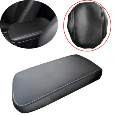 Para Lexus NX200t 300h 2015-2021 Negro Apoyabrazos Almohadilla Cubierta Consola Caja Cojín Alfombrilla Foto 1 de 4