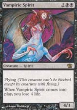 VAMPIRIC SPIRIT 8th Edition MTG Magic the Gathering Cards DJMagic