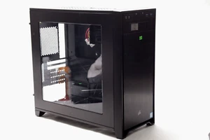 Corsair Obsidian Series 350D Micro ATX PC Case with Window Computer Clear - Picture 1 of 9
