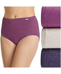Women Jockey underwear Briefs 3-pack / PLUM HEATHER ASST