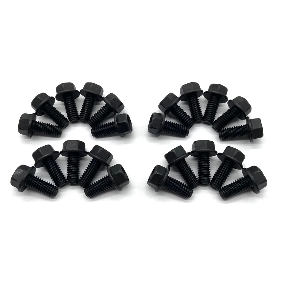 Fits Jeep CJ5 CJ7 CJ8 Differential Cover Bolts Dana 30 44 AMC 20 Grade 8 Black - Image 1 of 1