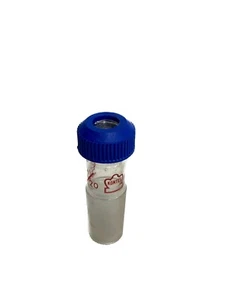 KONTES Glass 14/20 Straight Connecting Adapter w/ 13-425 Cap 46mm H 747125 - Picture 1 of 5
