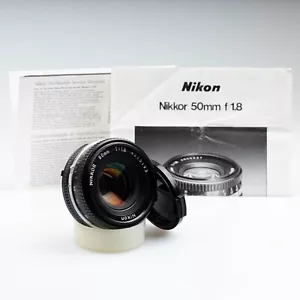 *MINT* Nikon Ai-s Ais NIKKOR 50mm f/ 1.8 Pancake MF Lens F3 F5 FE2 FM3A F Mount - Bild 1 von 20