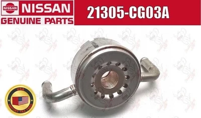 Enfriador de aceite de motor Nissan Infini genuino FX35 G35 M35 21305-CG03A OEM Foto 1 de 4