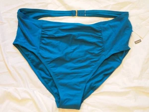 Time and Tru Damen Plus High Waist Unterteil Schwimmen Grün Größe L 12-14 - Bild 1 von 5