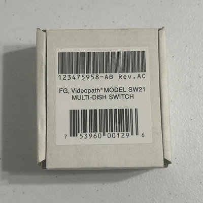 Original SW-21 Dish Network Multi-Dish Switch Videopath OEM SW21 New In Box Qty - Image 1 of 2