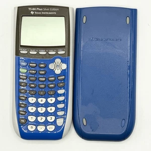 Texas Instruments TI-84 Edición Plateada Azul - Probado y Funciona - Imagen 1 de 4