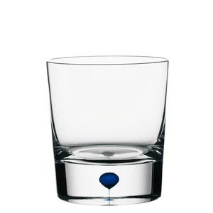 Orrefors Crystal Intermezzo Blue Old Fashioned Whiskey Glass - Picture 1 of 6
