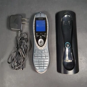 Logitech Harmony 880 Advanced Universal Remote Control Black Dock and Charger - Picture 1 of 8