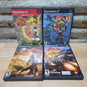 Jak And Daxter Trilogy 1 2 3 X Combat Racing Bundle Lot PS2 PlayStation 2 CIB  - Picture 1 of 15