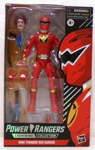 Hasbro Power Rangers Lightening Collection Dino Thunder Red Ranger Figure New - Picture 1 of 6