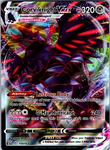 Corviknight VMAX 110/163 SWSH05: Battle Styles Ultra Rare - NM - Picture 1 of 2