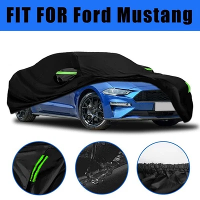 Cubierta de coche Ford Mustang GT exterior 100 % impermeable todo clima nieve ajuste personalizado Foto 1 de 4