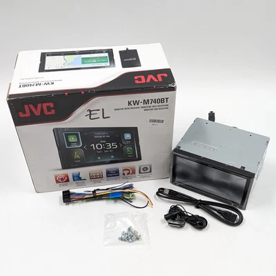 JVC KW-M740BT Digital Multimedia Receiver w/ Monitor 2 DIN (KW-M740BTKN) Black - Image 1 of 4