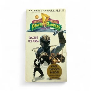 Mighty Morphin Power Rangers - White Ranger Series: Goldars Vice-Versa (VHS,... - Bild 1 von 3