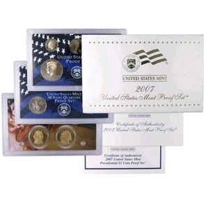 2007 Clad Proof Set U.S. Mint Original Government Packaging OGP COA - Picture 1 of 1