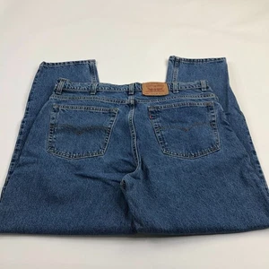 Levi's 550 Relaxed Fit Unisex Jeans 42x30 (38W 30L) Tapered Pants Made USA - Picture 1 of 7