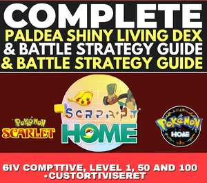 Pokemon Dex SWSD - BDSP - Scharlachrot und Violett - Paldea Gen 9 PokeDex! (Gen 9 Mons!) - Bild 1 von 2