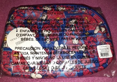 💥Vera Bradley Peanuts Snoopys House Snoopy & Woodstock Bolso Cinturón Cubo Grande🆕️❤ Foto 1 de 4