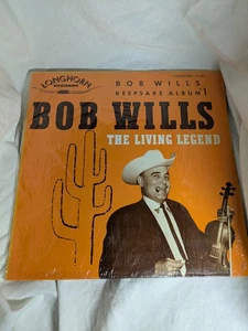 BOB WILLS "The Living Legend" Keepsake Album #1, 1964 Longhorn LP-001 VG - Picture 1 of 5