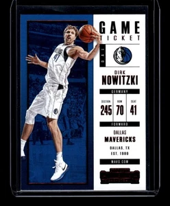2017-18 Contenders Dirk Nowitzki Red Foil #62 SP - Bild 1 von 2